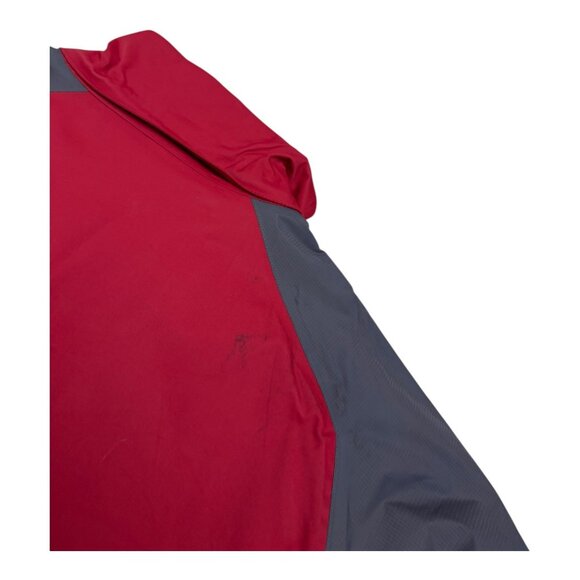 HELLY HANSEN Waterproof Snowboard Ski Red Y2K Winter Parka Jacket Mens XL - Picture 9 of 9